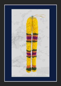 Vadamalli& Button Rose Temple Garland(TG-VBR101)