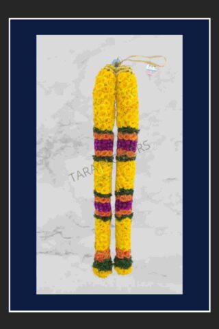 Vadamalli& Button Rose Temple Garland(TG-VBR101)