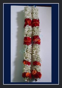 Lilly and Button Rose Temple Garland(TG-LBR103)