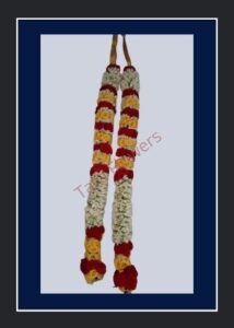 Lilly and Button Rose Temple Garland(TG-LBR101)