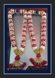 Lilly & Rose Petals Garland(SO-RL122)