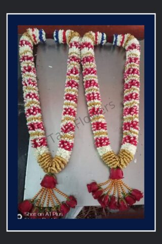 Lilly & Rose Petals Garland(SO-RL122)