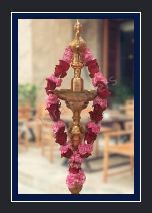 Rose & Carnation Garland(SO-RC100)