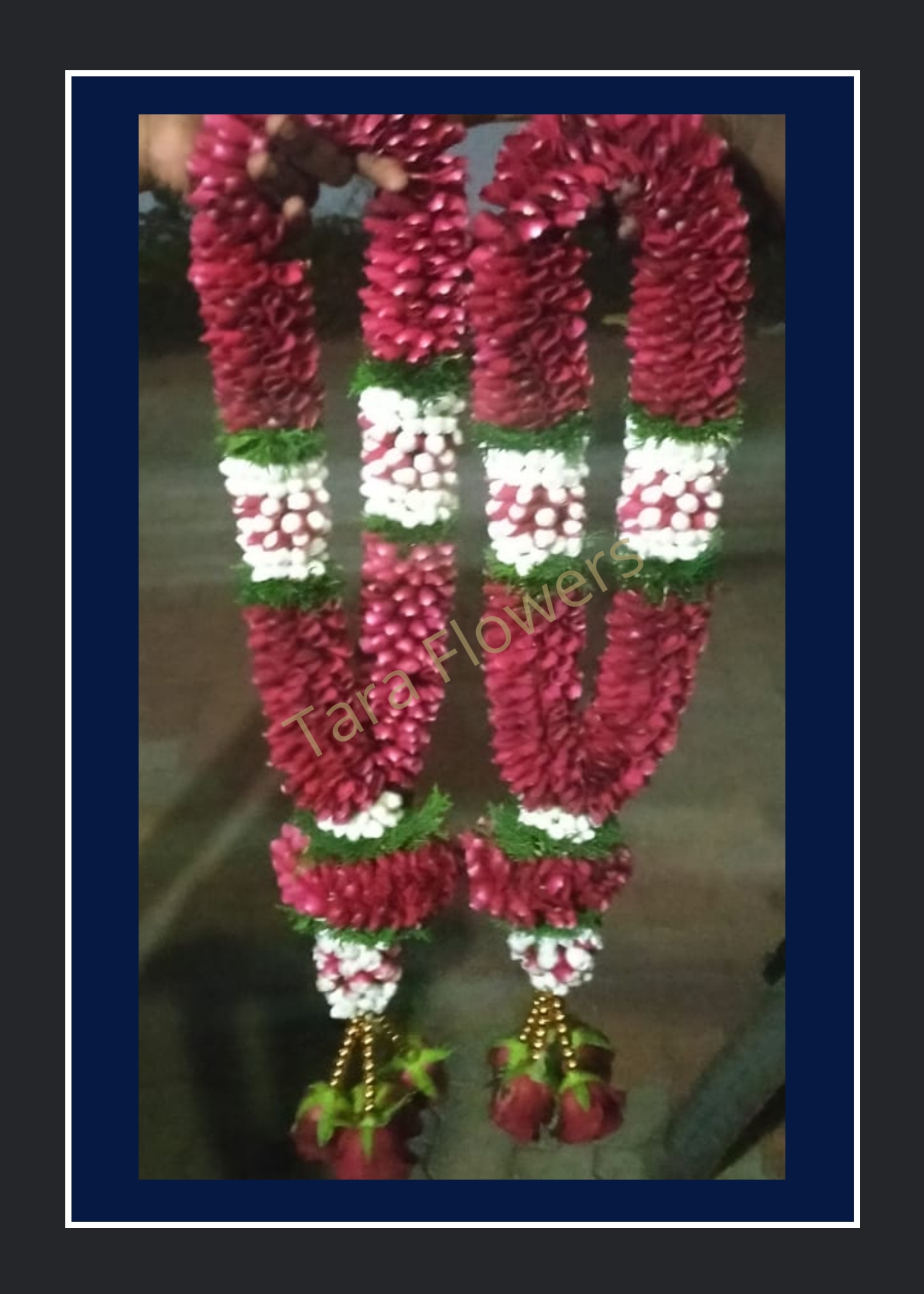 Rose Petals & Lilly Garland(SO-RL121)