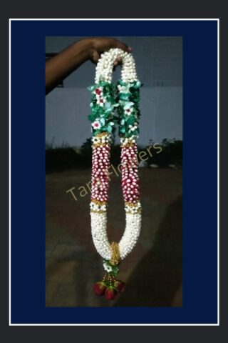 Jasmine & Rose petals Garland(SO-JG112)