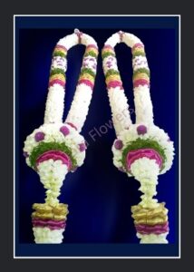 Jasmine & Vadamalli with Fabric Garland(SO-JG111)